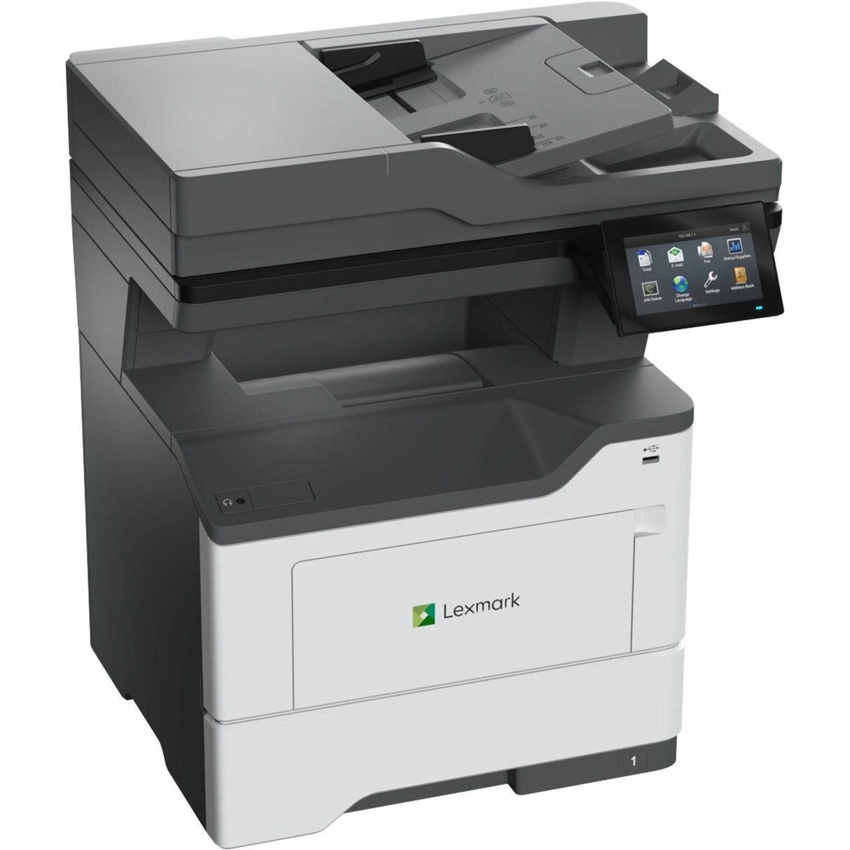 Lexmark MX532adwe Wired & Wireless Laser Multifunction Printer - Monochrome - TAA Compliant — 38S0820