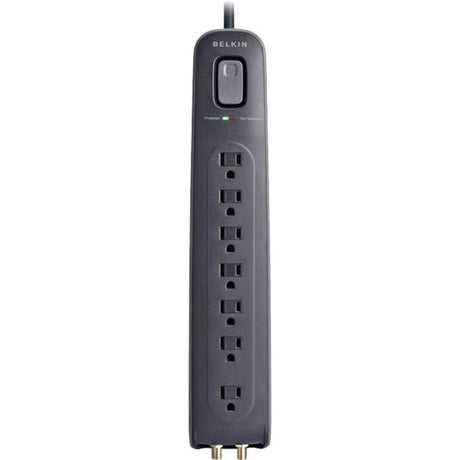 Belkin 7 Outlet Surge Protector with 4ft Power Cord - 2000 Joules — BV107030-04-BLK