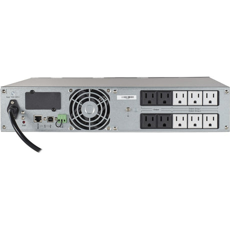 Eaton 5P 750VA 600W 120V Line-Interactive UPS, 5-15P, 10x 5-15R Outlets, 16-Inch Depth, True Sine Wave, Cybersecure Network Card Option, 2U — 5P750RC