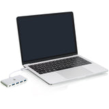 IOGEAR USB-C to 4 Port USB-A Hub with Power Delivery Pass-Through — GUH3C4PD