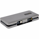 4-Port USB-C Hub, USB-A | USB-C Ports, USB 3.2 Gen 2, 10Gbps, Bus Powered, 12.6in (32cm) Cable, Portable USB-C to USB-A Expansion Hub — HB31CM1A3CB
