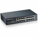 ZYXEL GS1900-16 REV 03F 16-Port Gigabit Smart Managed Switch | Fanless — GS1900-16 Rev 03F