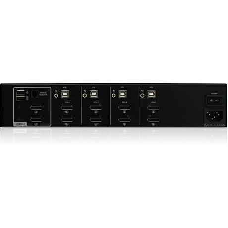 IOGEAR 4-Port Dual View DisplayPort/HDMI Secure KVM Switch w/Audio — GCS1424TAA4-UN