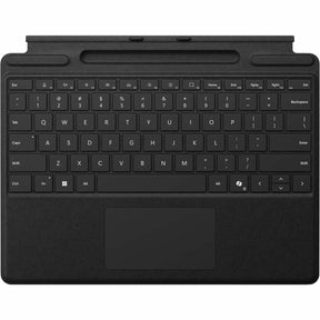 Microsoft Keyboard/Cover Case Microsoft Surface Pro 9, Surface Pro 8, Surface Pro 10, Surface Pro 11 Tablet - English Keyboard - Black — 8XB-00162