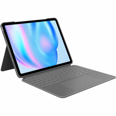 Logitech Combo Touch iPad Air 13-inch (M2 & M3)(2024 & 2025) Keyboard Case - Detachable backlit keyboard, Oxford Grey — 920-012608