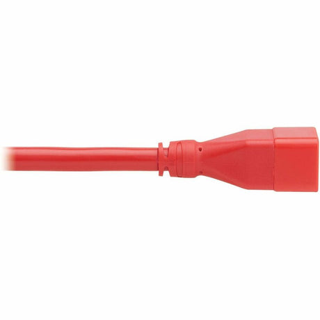 Eaton Tripp Lite Series Power Extension Cord, C20 to C19 - Heavy-Duty, 20A, 250V, 12 AWG, 2 ft. (0.6 m), Red — P036-002-ARD