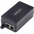StarTech.com 1-Port 2.5GbE PoE+ Injector, Multi-Gigabit 10M/100M/1G/2.5G Ethernet, Midspan PoE/PoE+ (802.3af/802.3at), 30W, Unmanaged — AF212C-POE-INJECTOR
