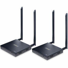 StarTech.com Wireless HDMI Extender, 4K 60Hz, Transmitter and Receiver Kit, Up to 165ft (50m), No Line-Of-Sight Required, IR Extension — ST121WHDS2