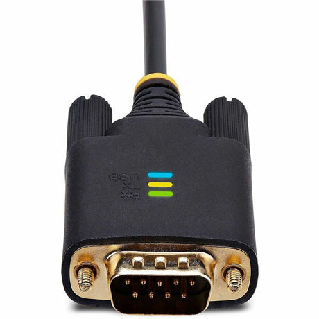 StarTech.com 6.6ft/2m USB to Null Modem Serial Adapter Cable, COM Retention, FTDI, RS232, Changeable DB9 Screws/Nuts, Windows/macOS/Linux — 1P6FFCN-USB-SERIAL