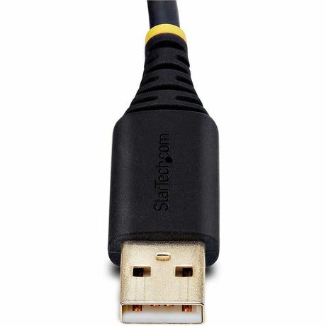 StarTech.com 6.6ft/2m USB to Null Modem Serial Adapter Cable, COM Retention, FTDI, RS232, Changeable DB9 Screws/Nuts, Windows/macOS/Linux — 1P6FFCN-USB-SERIAL