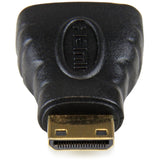 StarTech.com Mini HDMI to HDMI Adapter, 4K High Speed HDMI Adapter, 4K 30Hz Ultra HD High Speed HDMI Adapter, UHD Mini HDMI Adapter 4K — HDACFM