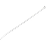 StarTech.com 10"(25cm) Cable Ties, 2-5/8"(68mm) Dia, 50lb(22kg) Tensile Strength, Nylon Self Locking Ties, UL Listed, 100 Pack, White — CBMZT10N