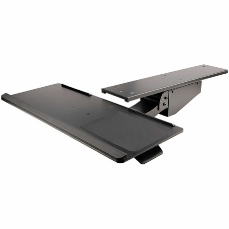 StarTech.com Under Desk Keyboard Tray, Height Adjustable Keyboard and Mouse Tray (10" x 26"), Ergonomic Computer Keyboard Tray w/Mouse Pad — KBTRAYADJ2