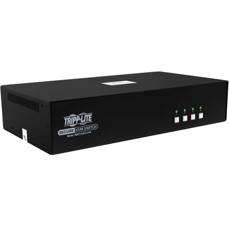 Tripp Lite by Eaton Secure KVM Switch, 4-Port, Dual Head, HDMI to HDMI, 4K, NIAP PP4.0, Audio, CAC, TAA — B002-H2AC4-N4