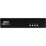 Tripp Lite by Eaton Secure KVM Switch, 4-Port, Dual Head, HDMI to HDMI, 4K, NIAP PP4.0, Audio, CAC, TAA — B002-H2AC4-N4
