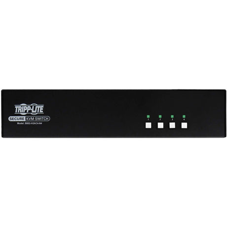 Tripp Lite by Eaton Secure KVM Switch, 4-Port, Dual Head, HDMI to HDMI, 4K, NIAP PP4.0, Audio, CAC, TAA — B002-H2AC4-N4