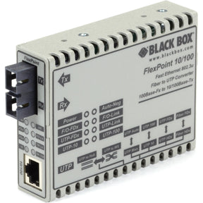 Black Box FlexPoint LMC100A-SC-R3 Tanscevier Media Converter — LMC100A-SC-R3