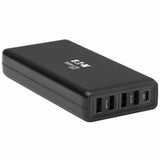Eaton Tripp Lite Series USB-IF Certified Multi-Device USB Charger, 110W Total, 1x USB-C PD 3.0 PD port (86W) and 4x USB-A Auto-sensing ports — U280-005-WS4C1