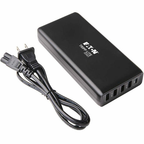 Eaton Tripp Lite Series USB-IF Certified Multi-Device USB Charger, 110W Total, 1x USB-C PD 3.0 PD port (86W) and 4x USB-A Auto-sensing ports — U280-005-WS4C1
