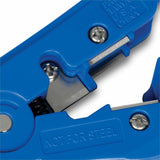 TRENDnet Universal Stripping and Cutting Tool, RG59/6/11/7, UTP, STP, CAT5, 4P/6P/8P, Flat & Round Cables, Adjustable Blade Depth, TC-CT70