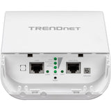 TRENDnet 10dBi Wireless N300 Outdoor PoE Access Point; TEW-740APBO; Point-to-Point (2.4 GHz); Multiple SSID; AP; WDS; Client Bridge; WISP; IPX6 Rated Housing; Built-in 10 dBi Directional Antenna — TEW-740APBO