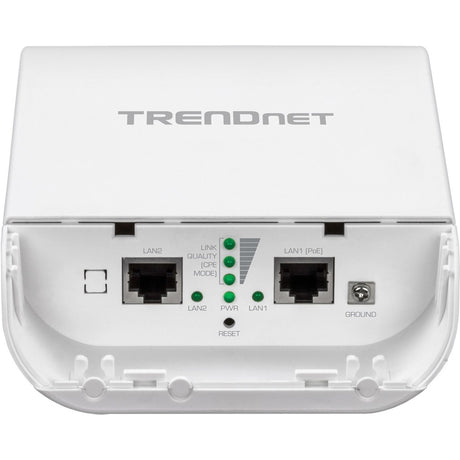 TRENDnet 10dBi Wireless N300 Outdoor PoE Access Point; TEW-740APBO; Point-to-Point (2.4 GHz); Multiple SSID; AP; WDS; Client Bridge; WISP; IPX6 Rated Housing; Built-in 10 dBi Directional Antenna — TEW-740APBO