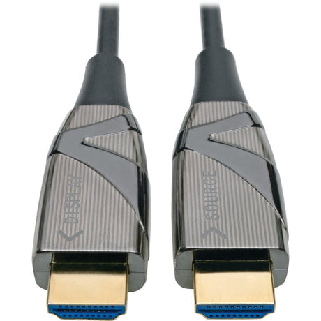 Eaton Tripp Lite Series 4K HDMI Fiber Active Optical Cable (AOC) - 4K 60 Hz, HDR, 4:4:4 (M/M), 40 m (131 ft.) — P568-40M-FBR