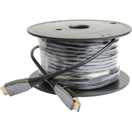 Eaton Tripp Lite Series 4K HDMI Fiber Active Optical Cable (AOC) - 4K 60 Hz, HDR, 4:4:4 (M/M), 40 m (131 ft.) — P568-40M-FBR