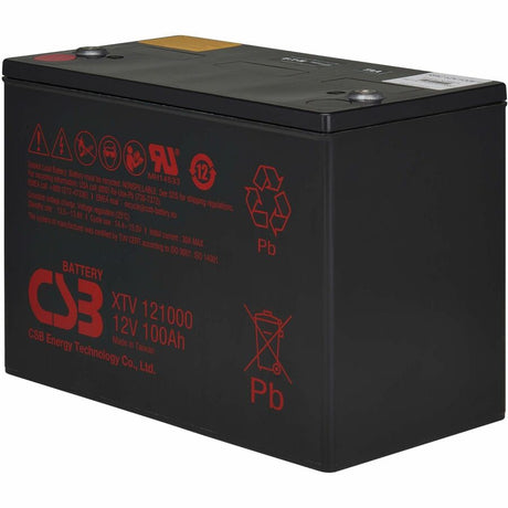 Eaton Tripp Lite Series External 12V DC 100AH Battery Module for 120V AC Extreme Temperature Network UPS, TAA — RBC12V100ET