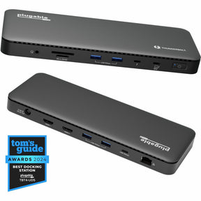 Plugable Thunderbolt 4 Dock with 100W Charging, Thunderbolt Certified — TBT4-UD5