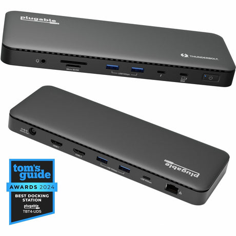 Plugable Thunderbolt 4 Dock with 100W Charging, Thunderbolt Certified — TBT4-UD5