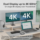 Plugable Thunderbolt 4 Dock with 100W Charging, Thunderbolt Certified — TBT4-UD5