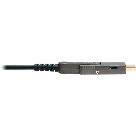 Eaton Tripp Lite Series 8K HDMI Fiber Active Optical Cable (AOC) with Detachable Connectors (M/M) - 8K UHD @ 60 Hz, HDR, HDCP 2.3, Black, 30 m (98 ft.) — P568FMM-30M-8K6