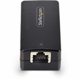 StarTech.com 1-Port Gigabit Network Isolator, Compact In-line RJ45 Ethernet Coupler with 4kV Galvanic Isolation, DIN Rail Mountable, TAA — 1G-NETWORK-ISOLATOR