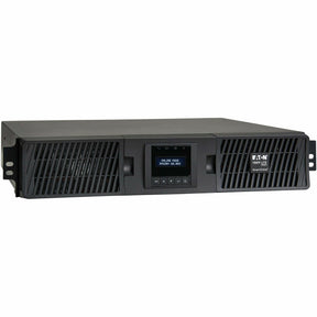 Eaton Tripp Lite Series SmartOnline 1500VA 1350W 120V Double-Conversion Sine Wave UPS - 8 Outlets, Extended Run, Network Card Option, LCD, USB, DB9, 2U Rack/Tower, TAA — SU1500RTXLCD2UTAA