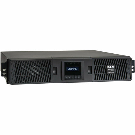 Eaton Tripp Lite Series SmartOnline 1500VA 1350W 120V Double-Conversion Sine Wave UPS - 8 Outlets, Extended Run, Network Card Option, LCD, USB, DB9, 2U Rack/Tower, TAA — SU1500RTXLCD2UTAA