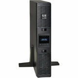 Eaton Tripp Lite Series SmartOnline 1500VA 1350W 120V Double-Conversion Sine Wave UPS - 8 Outlets, Extended Run, Network Card Option, LCD, USB, DB9, 2U Rack/Tower, TAA — SU1500RTXLCD2UTAA