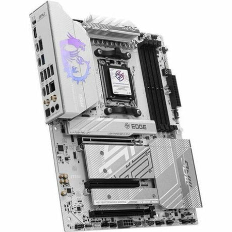 MSI MPG B850 EDGE TI WIFI Gaming Desktop Motherboard - AMD B850 Chipset - Socket AM5 - ATX — MPGB850EDGETIWIFI