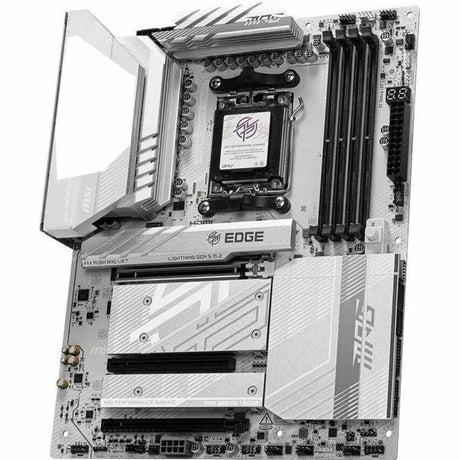 MSI MPG B850 EDGE TI WIFI Gaming Desktop Motherboard - AMD B850 Chipset - Socket AM5 - ATX — MPGB850EDGETIWIFI