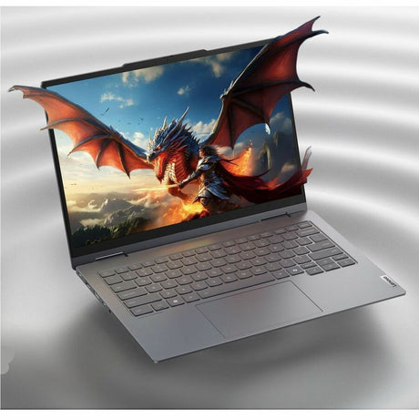 Lenovo ThinkBook 14 G5 IAU 21SQ0002US 14" Touchscreen Convertible 2 in 1 Notebook - WUXGA - Intel Core Ultra 7 255U - 16 GB - 512 GB SSD - English (US) Keyboard - Luna Gray — 21SQ0002US