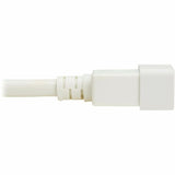 Eaton Tripp Lite Series Power Cord, C20 to C21 - Heavy-Duty, 20A, 250V, 12 AWG, 4 ft. (1.2 m), White — P035-004-AWH