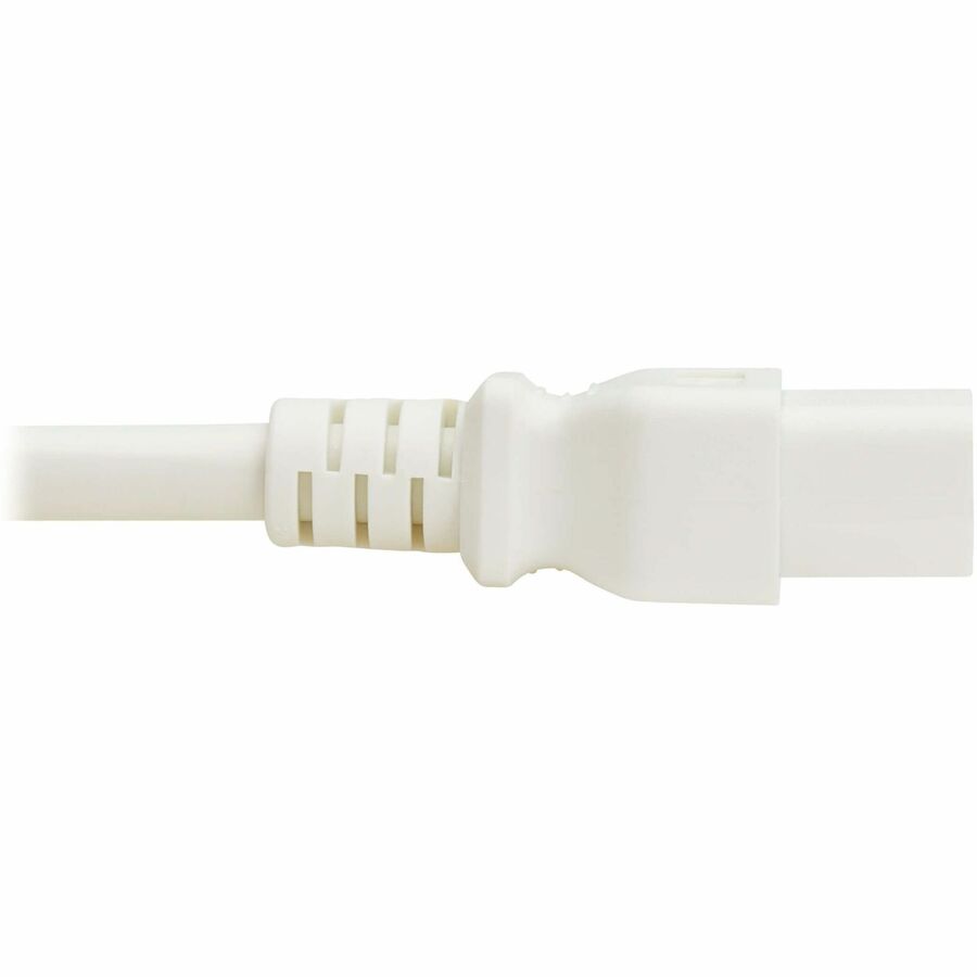 Eaton Tripp Lite Series Power Cord, C20 to C21 - Heavy-Duty, 20A, 250V, 12 AWG, 4 ft. (1.2 m), White — P035-004-AWH