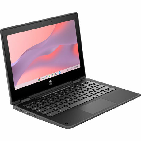 HP Fortis Flip G1i 11.6" Touchscreen Rugged Convertible 2 in 1 Chromebook - HD - Intel N-Series N250 - 8 GB - 128 GB Flash Memory - English Keyboard - Jet Black - Smart Buy — B69PTUT#ABA