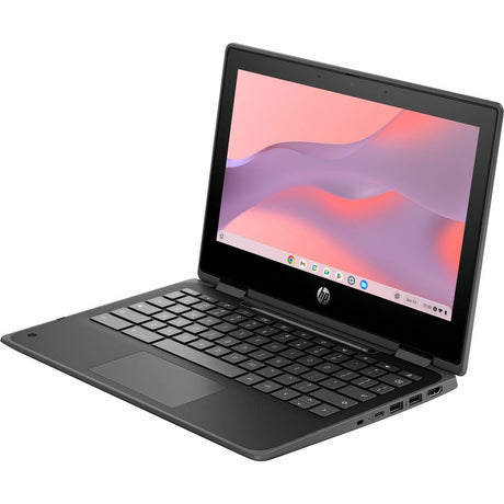 HP Fortis Flip G1i 11.6" Touchscreen Rugged Convertible 2 in 1 Chromebook - HD - Intel N-Series N250 - 8 GB - 128 GB Flash Memory - English Keyboard - Jet Black - Smart Buy — B69PTUT#ABA