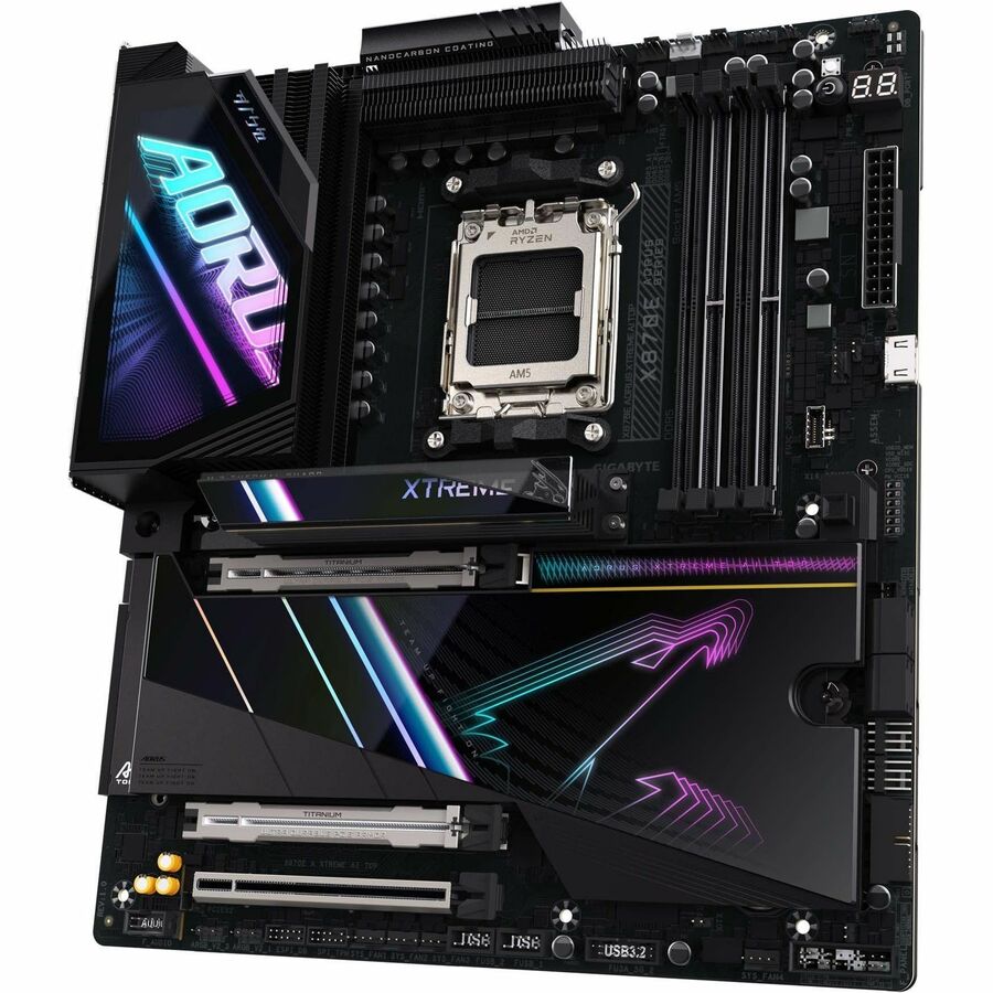 Aorus Ultra Durable X870E AORUS XTREME AI TOP Gaming Desktop Motherboard - AMD X870E Chipset - Socket AM5 - Extended ATX — X870E A XTREME AI TOP