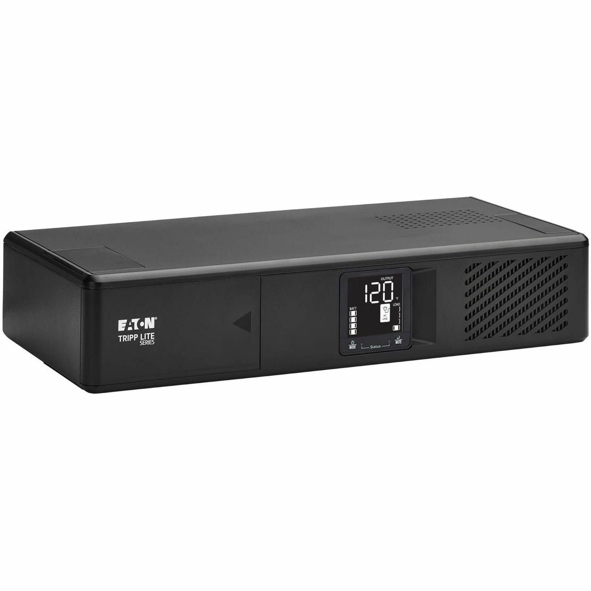 Eaton Tripp Lite Series 750VA 475W 120V Line-Interactive Cloud-Connected UPS with Remote Monitoring - 8 NEMA 5-15R Outlets (Surge and Battery Backup), LCD, 5-15P Plug, 2U Rack/Tower — SMART750LCDNC