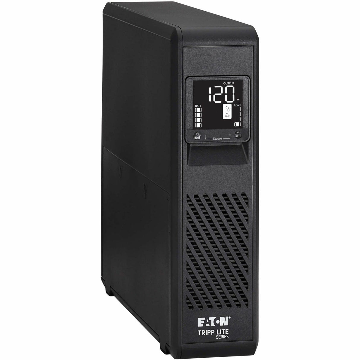 Eaton Tripp Lite Series 1000VA 750W 120V Line-Interactive Pure Sine Wave Cloud-Connected UPS with Remote Monitoring - 10 NEMA 5-15R Outlets (Surge and Battery Backup), LCD, 5-15P Plug, Tower — SMART1000PSRTNC