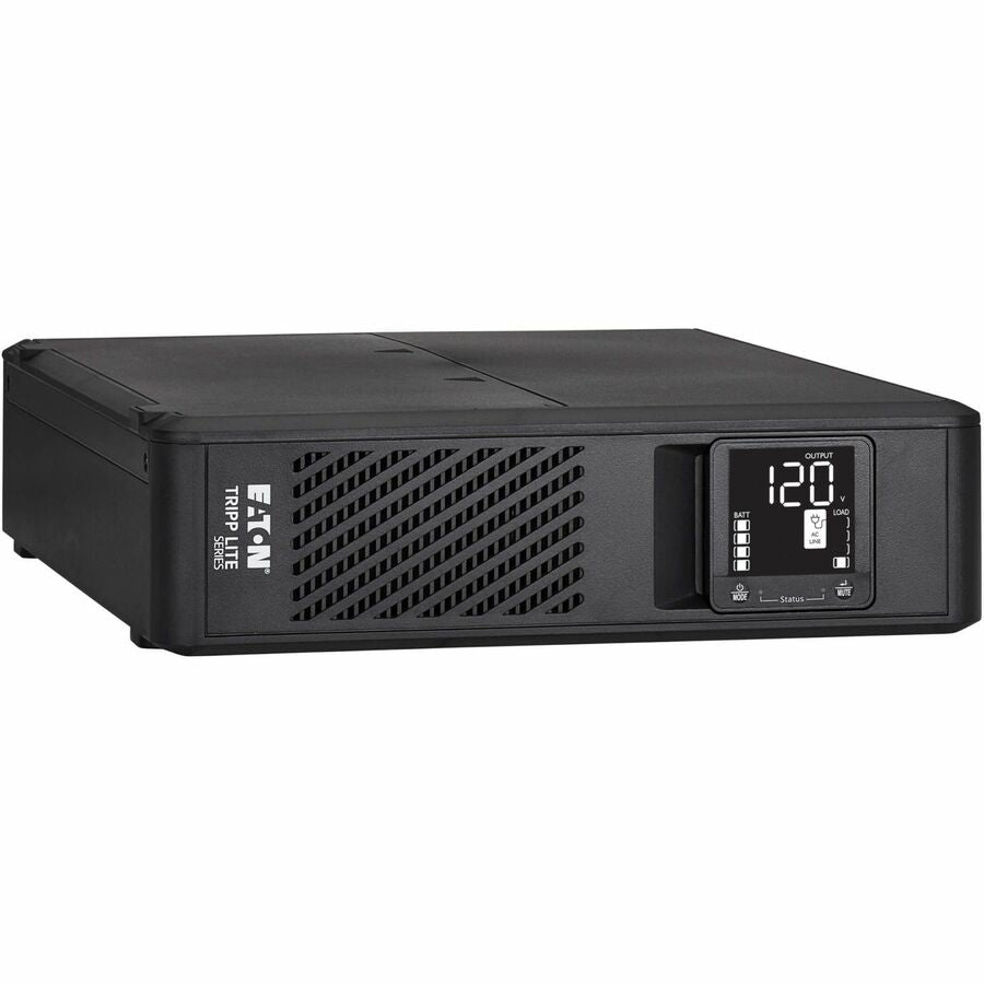 Eaton Tripp Lite Series 1000VA 750W 120V Line-Interactive Pure Sine Wave Cloud-Connected UPS with Remote Monitoring - 10 NEMA 5-15R Outlets (Surge and Battery Backup), LCD, 5-15P Plug, Tower — SMART1000PSRTNC