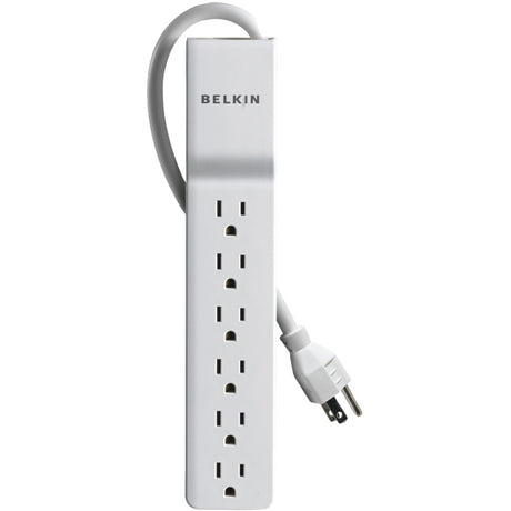 Belkin 6 Outlet Power Strip Surge Protector with 6ft Power Cord - 720 Joules - White — BE106000-06-CM