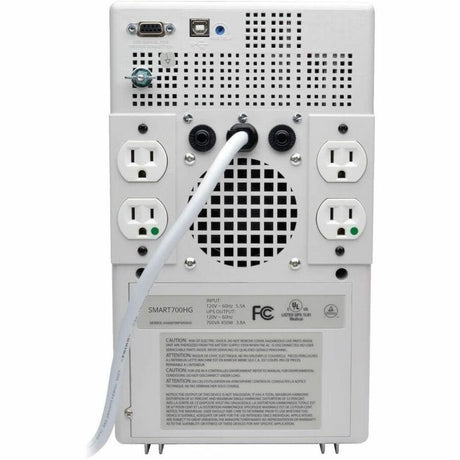 Eaton Tripp Lite Series SmartPro 120V 700VA 450W Medical-Grade Line-Interactive Tower UPS with 4 Outlets, Full Isolation, USB, DB9 — SMART700HG